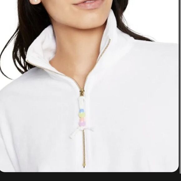 Stoney Clover Lane x Target Cropped Half Zip Sweatshirt #9 BNWOT - Picture 1 of 13